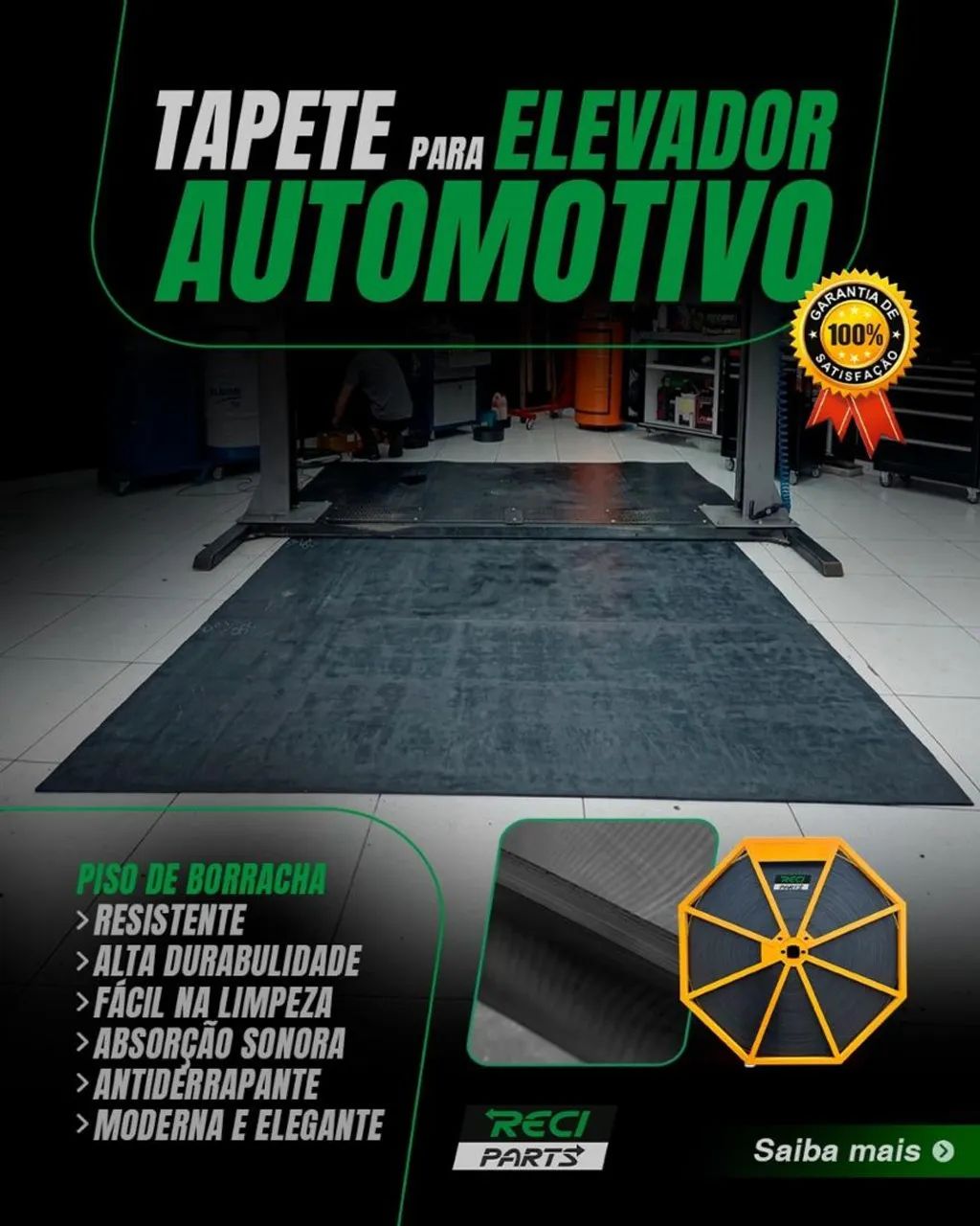 Tapete de borracha para elevacar  - Foto 2