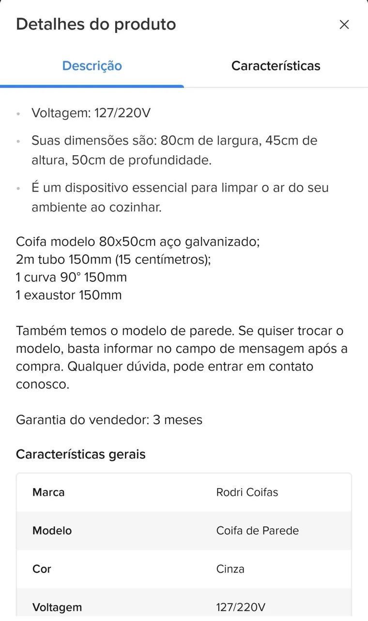 Coifa - Foto 2
