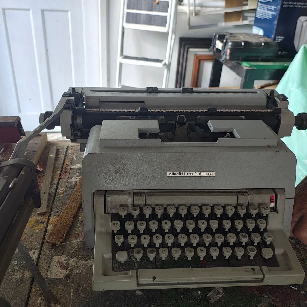 Doação de Máquina de Escrever Lorenzetti para colecionador  - Foto 4