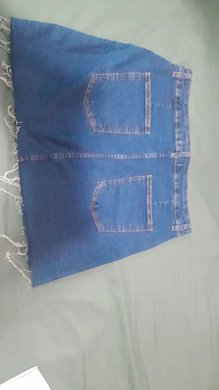 Vendo saia jeans C&A - Foto 2