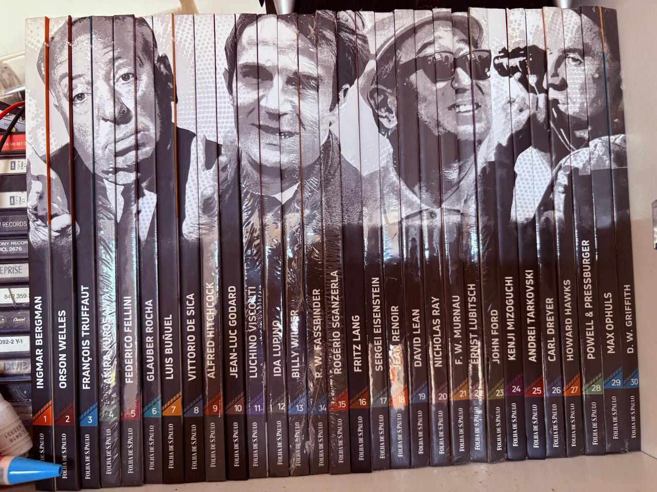 Colecão Grandes Diretores do Cinema - Folha de São Paulo - DVD e livros