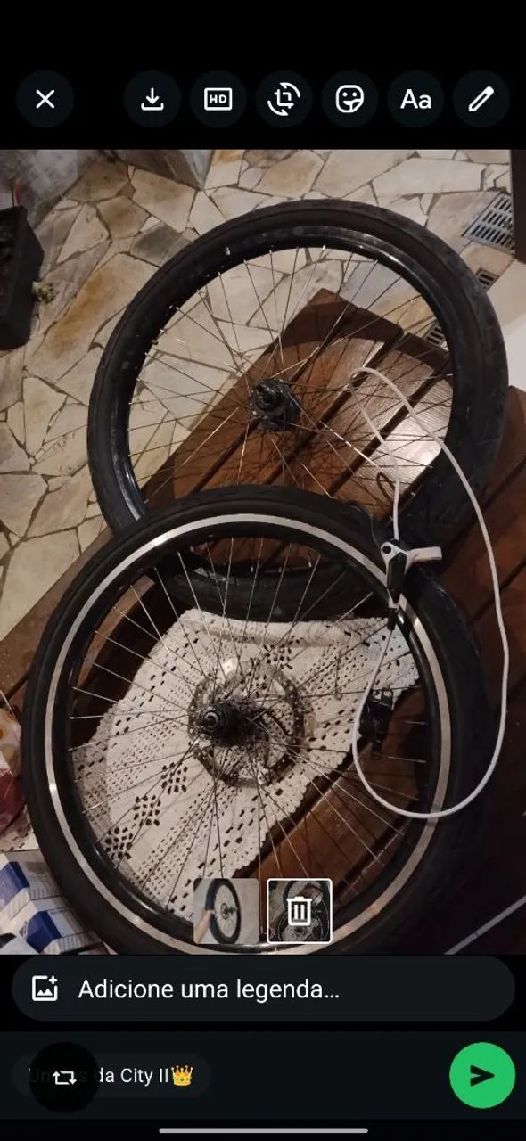 Peça de bike par roda pro 4 