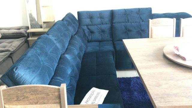Conjunto sofá canto novo - Foto 2