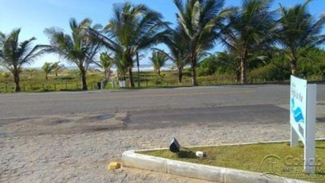 Lote no cond. fechado portal do mar, à beira mar - Foto 2
