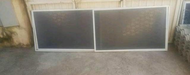 Janela Grande Alumino com Acrílico