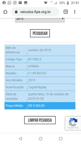 Biz novíssima! De Garagem! 16000km rodados - Foto 6