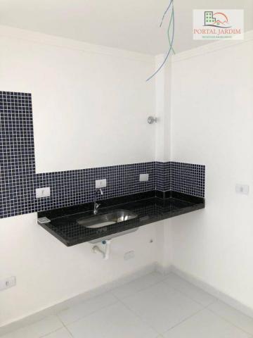 Apartamento com 2 dormitórios à venda, 75 m² por r$ 350.000 - vila camilópolis - santo and - Foto 10