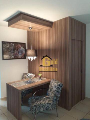 Apartamento com 2 dormitórios para alugar, 46 m² por R$ 1.200/mês - Jardim Heitor Rigon - - Foto 2