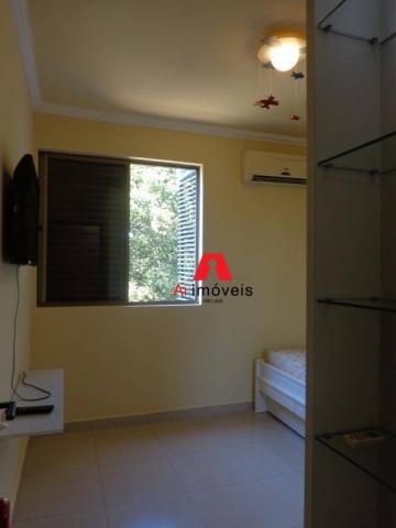 Apartamento com 3 dormitórios para alugar (mobiliado), 124 m² por r$ 3.000/mês - vila ivon - Foto 15