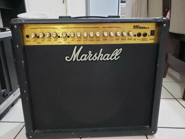 Amplificador Marshall MG 100 Dfx- NÃO ACEITO TROCAS