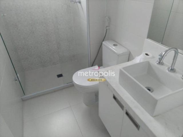 Apartamento com 2 dormitórios para alugar, 69 m² por r$ 2.500/mês - cerâmica - são caetano - Foto 19