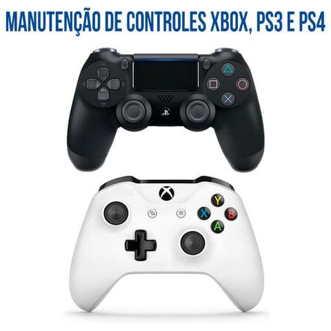 Conserto de Controle de Playstation e Xbox