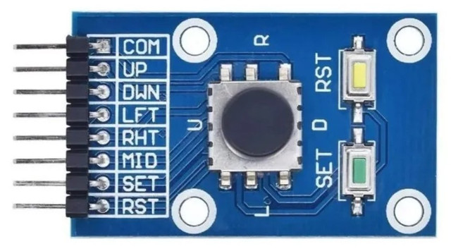 COD-AM365 Módulo Joystick De Navegação 5d Arduino Automação Robotica - Foto 3