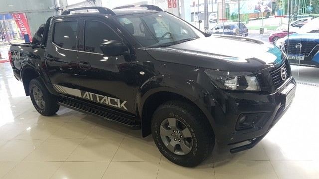 NISSAN FRONTIER CD ATTACK 4X4 2.3 16V TDI AT PRETO 2019/2019