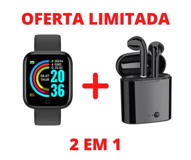 promoção smartwatch 2 por 1