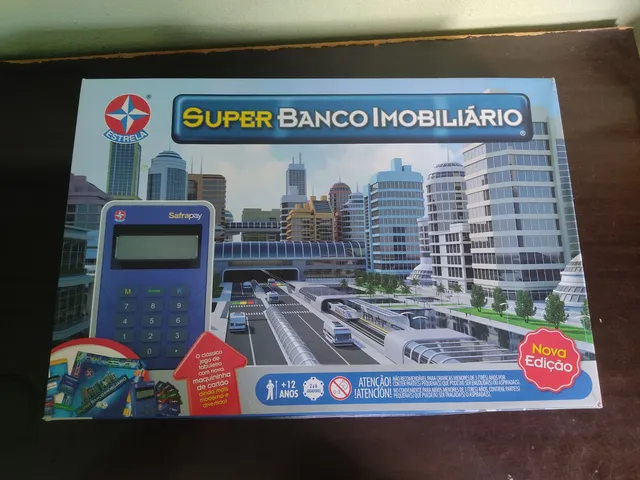 Super Banco Imobiliario w/ Card Machine Monopoly Replica Board Game Ki —  Supermarket Brazil