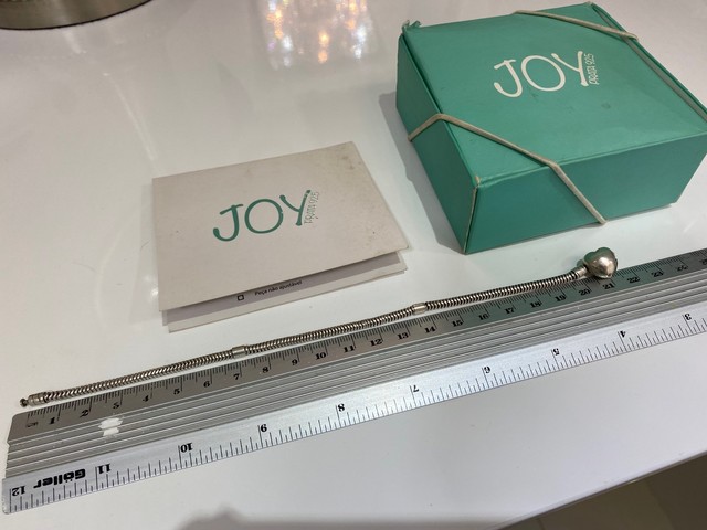 Pulseira  Berloque Coração Prata 950 Joy - tipo Pandora  - Foto 3