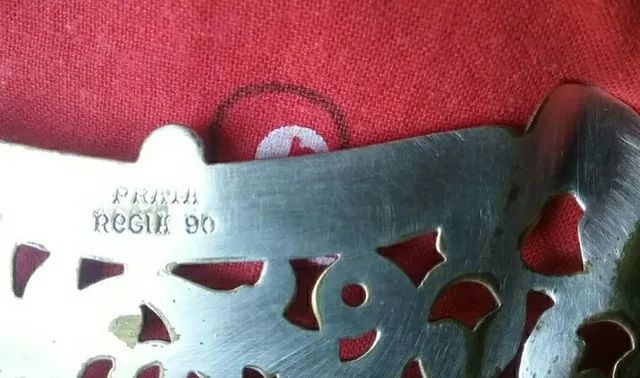 CENTRO DE MESA/FRUTEIRA PRATA REGIA 90 - Foto 6