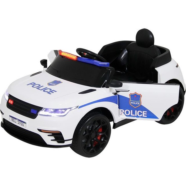 Carro Elétrico Infantil Policia com Controle Remoto 12v BEL