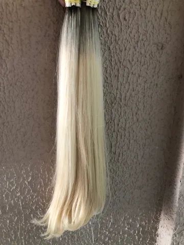 Cabelos Loiros Brasileiros de 50 cm - Foto 3