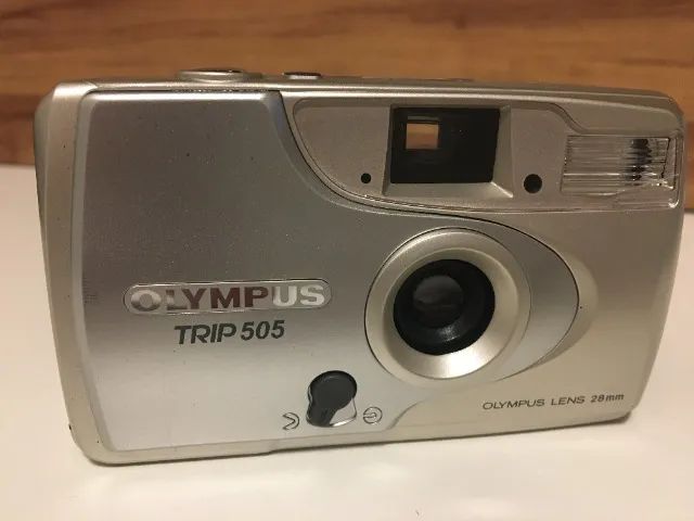 Relíquia. Vendo câmera analógica Olympus super conservada