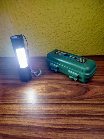 Entrega grátis !! Mini lanterna recarregável ótima qualidade  - Foto 2