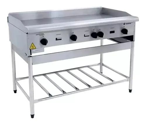 chapa americana gas cgp 120 8mm c/ pe Venâncio .