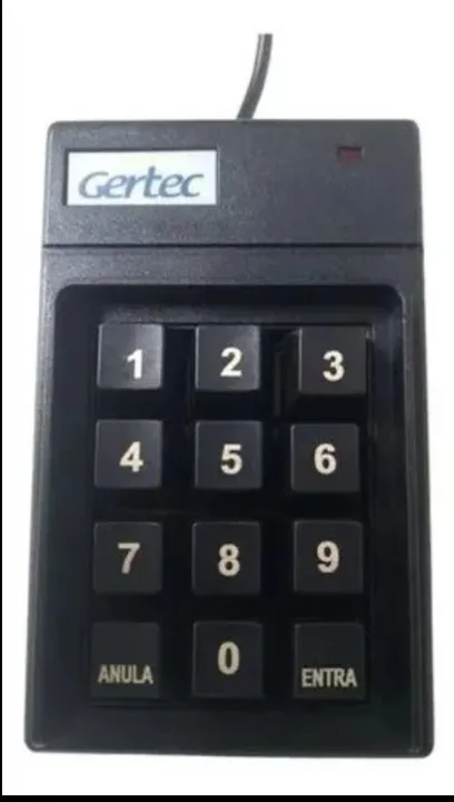 Teclado usb Gertec 3 unidades