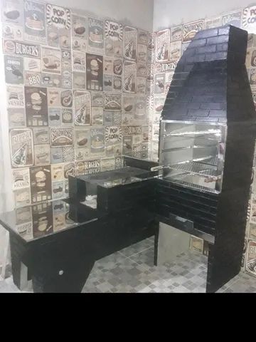 Churrasqueira com fogão a lenha  - Foto 2