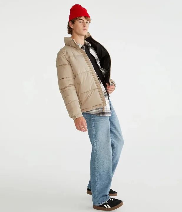 Casaco de inverno importado AEROPOSTALE original com nota fiscal dos EUA. - Foto 3