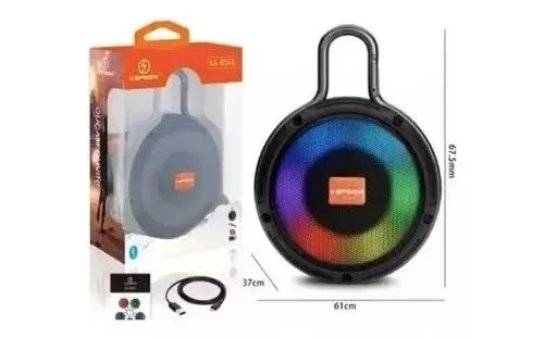 Caixa Som Kapbom Cadeado Ka-8563 - Loja Natan Abreu  - Foto 3