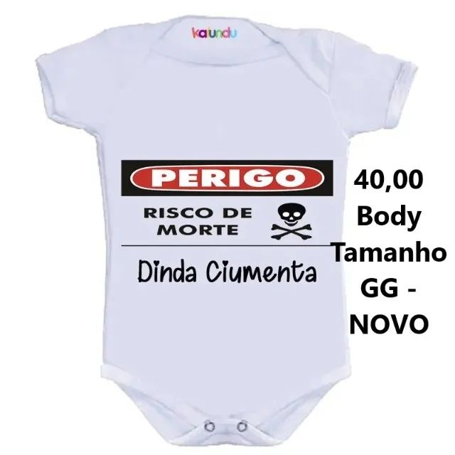 Body Tamanho GG - NOVO