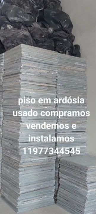 piso elevados em ardósia