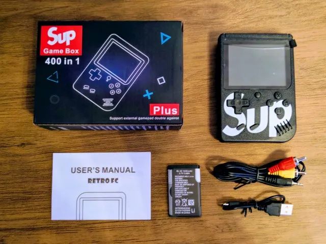 Mini Game com 400 Jogos Nintendinho 8 bits