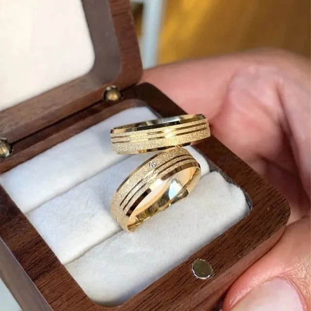 PAR DE ALIANÇAS CASAMENTO  - Foto 3