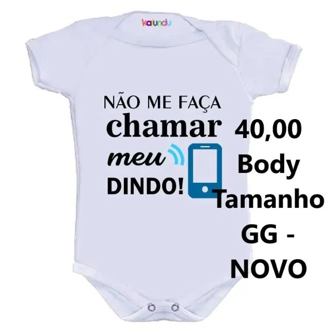Body Tamanho GG - NOVO - Foto 2