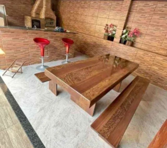 Mesa pedra de ardósia pintada  - Foto 4