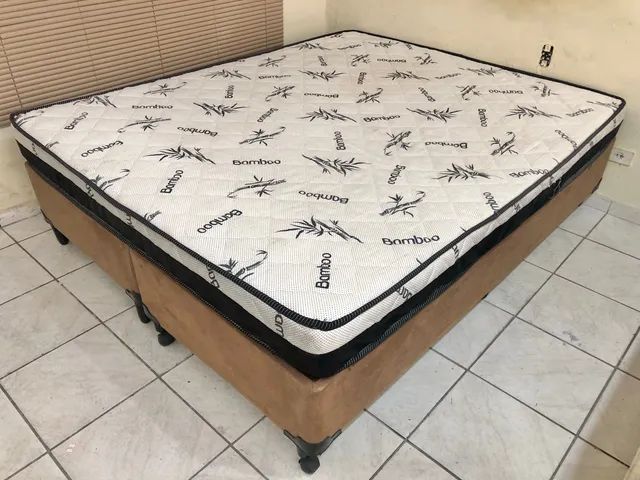 Cama Box de casal bipartida , cama de casal , cama Box - Foto 3
