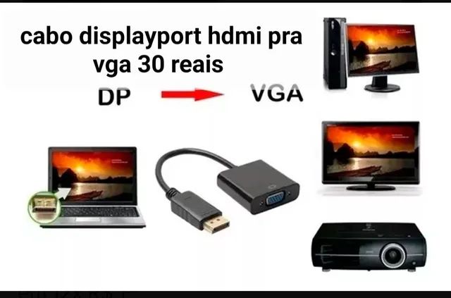 Cabo displayport 