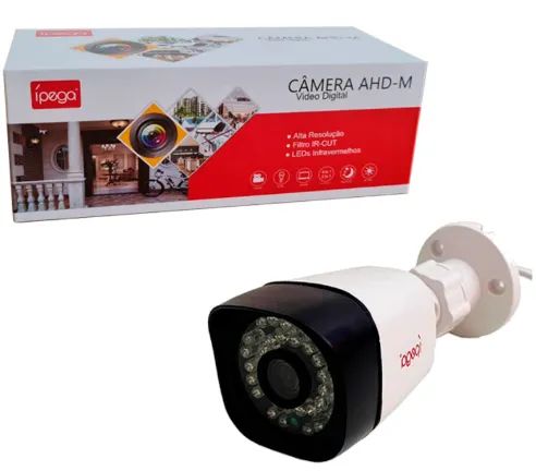 Câmera De Segurança Ipega KP-CA135 AHD-M 1080P Formato Bullet Visão Noturna 