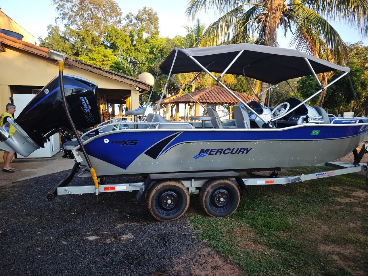 Lancha 22 pés pesca e lazer - Foto 3