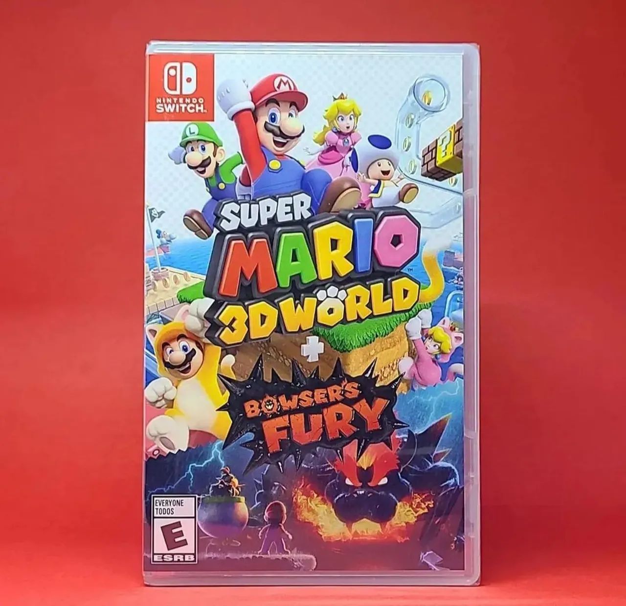 Super Mario 3D World + Bowser's Fury - Nintendo Switch lacrado