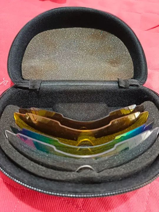 4 LENTES DE REPOSIÇÃO, PARA ÓCULOS ESPORTIVO , LEIA O ANÚNCIO - Foto 6
