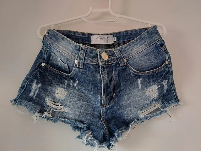 Short jeans conservado