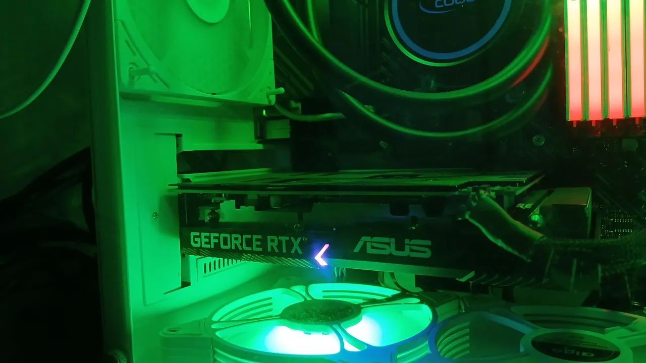 ASUS DUAL GeForce RTX 3060 Ti V2 MINI OC Edition 8GB - Foto 4