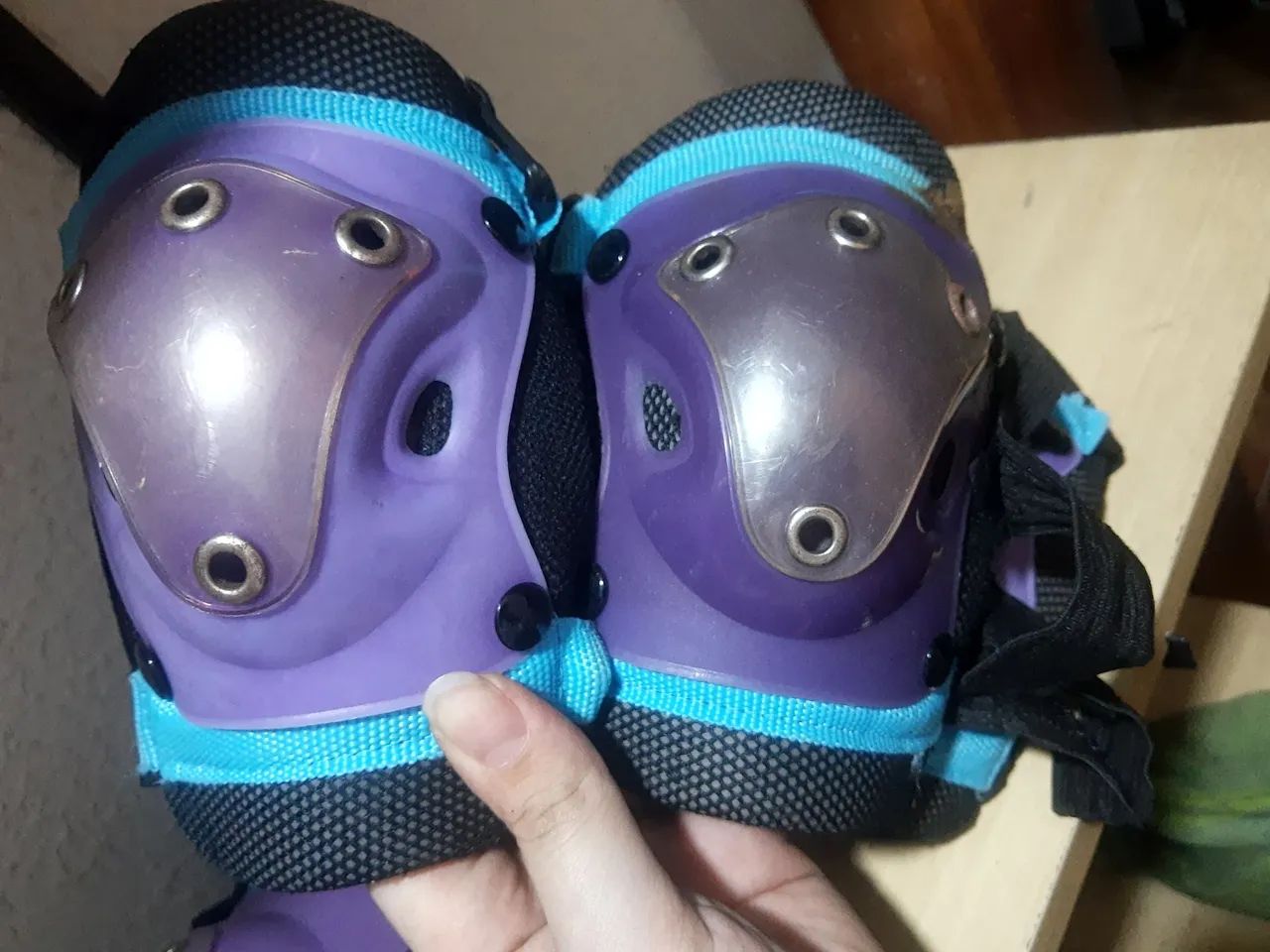 Joelheiras e cotoveleiras infantil até 12 anos - Foto 2