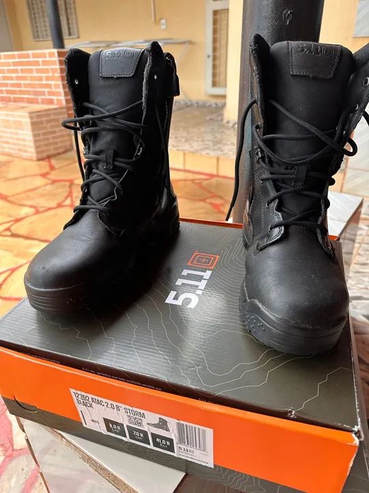 Coturno 5.11 Atac 2.0 Storm Black