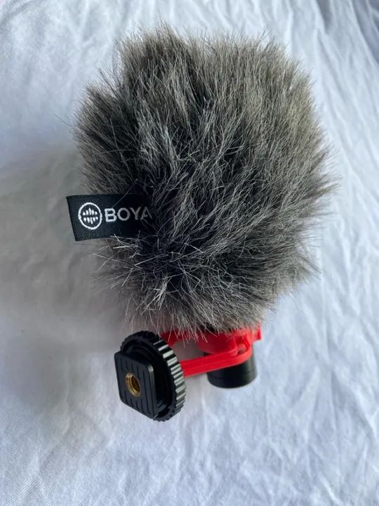 Microfone Boya para Filmagem