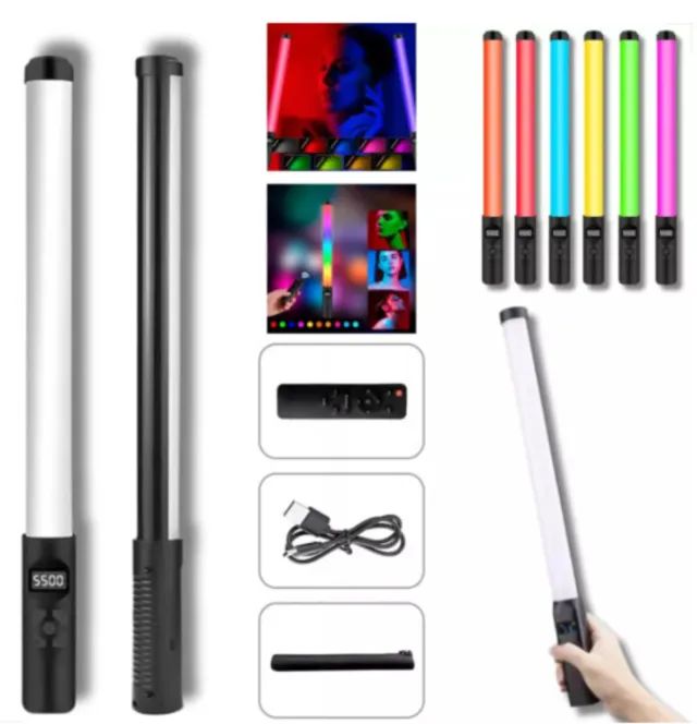 Bastão de Led Iluminação Colorida 600 Lúmens 7.5W OR-PL01 - Foto 2