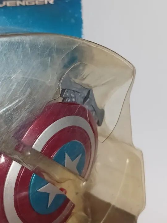 Figura Capitão América com Escudo Lâmina Dupla - Hasbro - Foto 4